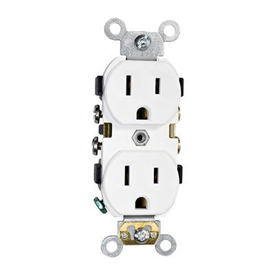 ARROW CONTACTO DUPLEX 20A 125V BLANCO 5-20