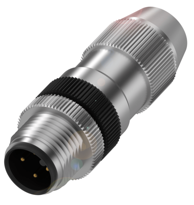 Balluff Conector M12 Macho 4P Cuchillas Bks-S109-Rt14 SKU: BCC02H9-BKS-S109-RT14
