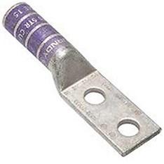 BURNDY ZAPATA 2 BARRENOS 1/2" CAÑON LARGO 4/0 AWG