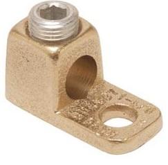 BURNDY ZAPATA MECANICA QA 1 BARRENO 3/0T-4/0T