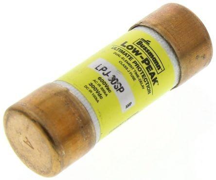 BUSS FUSIBLE DOBLE ELEM ACC-RET 17.5 AMPS 600V LPJ-17-1/2SP