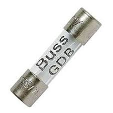 BUSS FUSIBLE EUROPEO CRISTAL 0.125 AMPS 5X20mm FUE00.125
