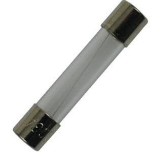 BUSS FUSIBLE MINI 250V CERAMICA ACCION RAPIDA 1.6AMP