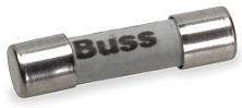 BUSS FUSIBLE MINI CRISTAL 250V ACC 500MA GDB-500MA