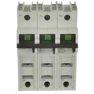 BUSS PORTAFUSIBLE 3P P/MANIJA FRONTAL IZQ. P/FUS FNQR Y LP-CC
