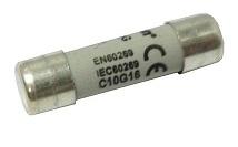 ELEXCO FUSIBLE CILINDRICO 10X38 mm 2 A USO GENERAL