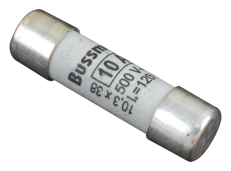 BUSS FUSIBLE CILINDRICO 10X38mm 10 A C10G10