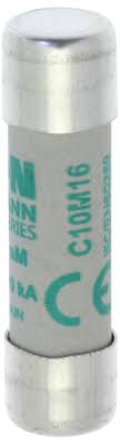 BUSS FUSIBLE 10X38 16 AMP CLASE AM 550VAC C10M16