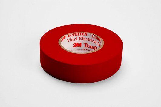 3M CINTA DE PVC TEMFLEX 1600/165 ROJA
