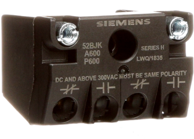 SIEMENS BLOCK CONTACTOS NO-NC P/BOTON 30MM