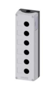 SIEMENS BOTONERA METAL 6 ORIFICIOS