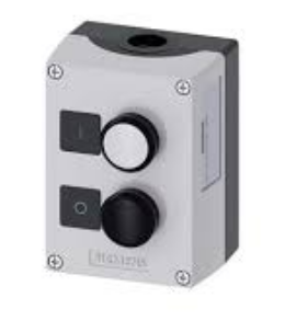 SIEMENS BotOnera 2 orificios c/botOnes blanco NA Y negro NC SKU: 3SU1802-0AC00-2AB1