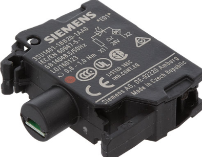 SIEMENS ELEMENTO LED ROJO 24-240V AC/DC RESORTE P/FRONTAL