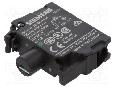 SIEMENS MODULO LED VERDE 230VAC FIJACION FRONTAL
