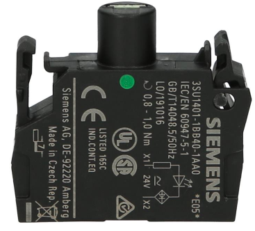 SIEMENS ELEMENTO LED VERDE 24V AC/DC P/FRONTAL