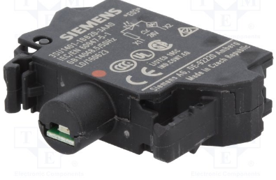 SIEMENS Elemento led rojo 24V AC/DC resorte p/frontal SKU: 3SU1401-1BB20-3AA0