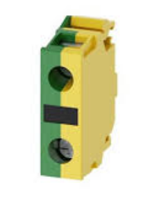 SIEMENS BORNE DE APOYO VERDE AMARILLO FIJACION BASE