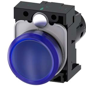 SIEMENS LAMPARA AZUL 24V AC/DC -COMP PLAST