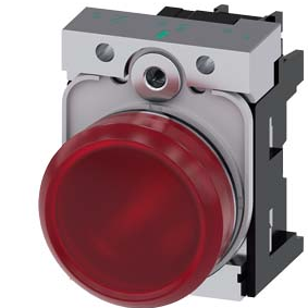 SIEMENS LAMPARA ROJA LED 230VAC -COMP METAL
