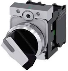SIEMENS SELECTOR 2 POS SOST 1NA+1NC -COMP METAL ILUMINABLE