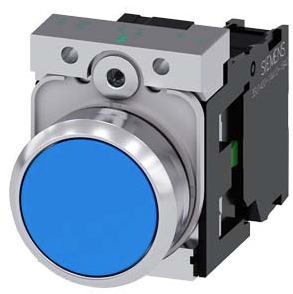 SIEMENS BOTON AZUL 1NA -COMP METAL