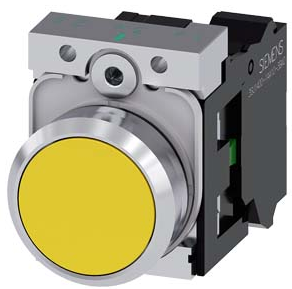 SIEMENS BOTON AMARILLO 1NA -COMP METAL