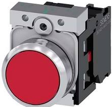 SIEMENS BOTON ROJO 1NA -COMP METAL
