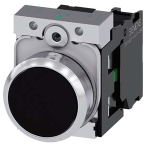 SIEMENS BOTON NEGRO 1NA -COMP METAL