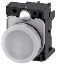 SIEMENS LAMPARA BLANCA LED 24V AC/DC -COMP PLAST