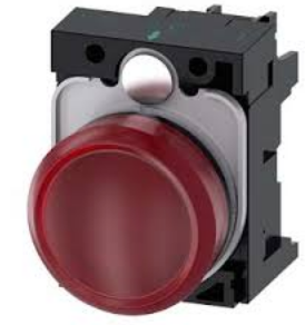 SIEMENS LAMPARA ROJA LED 24V AC/DC -COMP PLAST