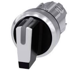 SIEMENS CABEZA SELECTOR ILUM 3 POS BLANCO MOMENT METAL