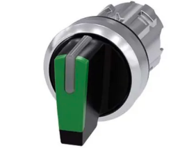 SIEMENS CABEZA SELECTOR ILUM 3 POS VERDE SOST METAL