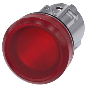 SIEMENS CABEZA LAMPARA ROJO METAL