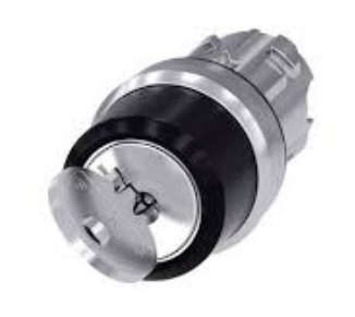SIEMENS CABEZA SELECTOR 2 POS SOST C/LLAVE METAL