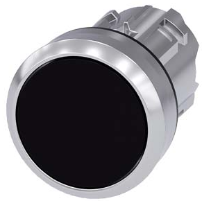 SIEMENS CABEZA BOTON NEGRO METAL
