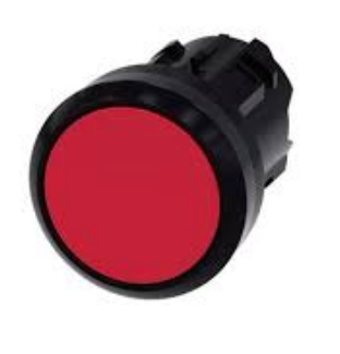 SIEMENS CABEZA BOTON ROJO PLAST