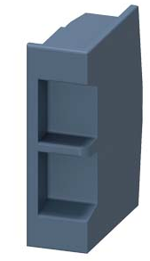 SIEMENS Tapa Final para barra trifásica SKU: 3RV2917-6A