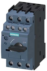 SIEMENS GUARDAMOTOR 2.2-3.2A S00 1NA+1NC