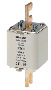 SIEMENS FUSIBLE SITOR NH (ULTRA RAPIDO) TAM2 450A