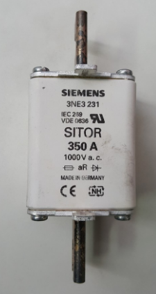 SIEMENS CARTUCHO FUSIBLE SITOR NH1 350A