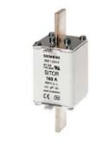 SIEMENS FUSIBLE 250AMP NH1 690VAC 250VDC C/INDIC DE FUSION