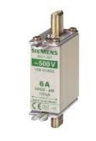 SIEMENS Fusible LV HRC size 00 50A 500V SKU: 3ND1820