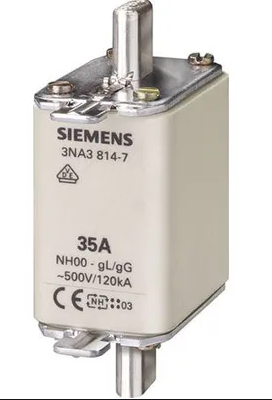 SIEMENS NH-CARTUCHO DE FUSIBLES GL/GG T00 35A AC 500V/DC 250V