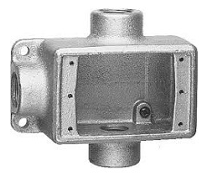 RAWELT CONDULET TIPO FST RECTANGULAR 3/4 (19mm)