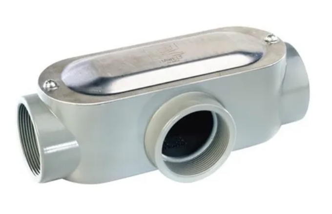 RAWELT CONDULET T CON TAPA DE 1" (25mm) REC PVC PURPURA