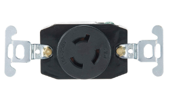 LEGRAND RECEPTACULO MVUELTA 2P+T 15A 250V L6-15