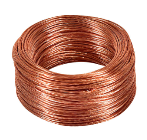 KOBREX Cable de Cobre desnudo 4 AWG (5.2 mts/Kg) SKU: deCU4K