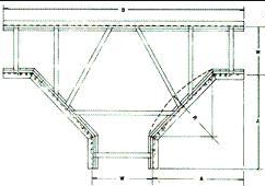 CROSSLINE TEE HORIZONTAL CON REDUCCION 16" A 6"