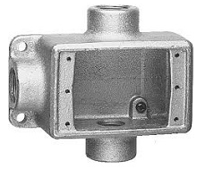 CROUSE HINDS CONDULET FST RECTANGULAR DE 3/4 19