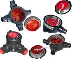CROUSE HINDS CONDULET GUAB 19mm 3/4 BOND ROJO